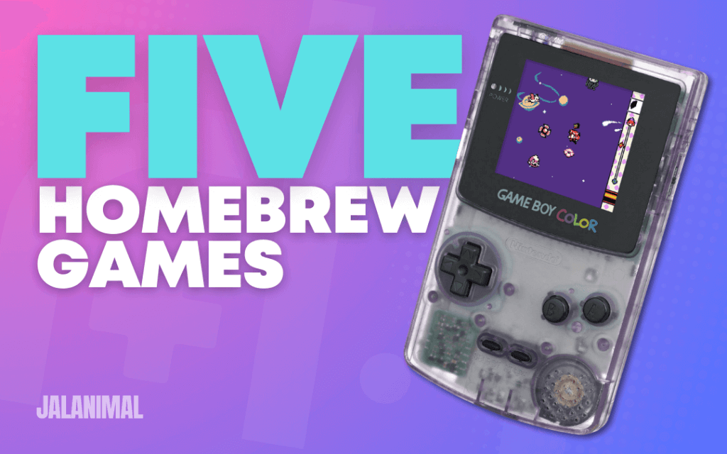5 Homebrew Game Boy Games