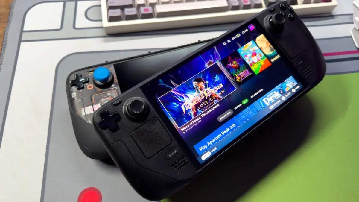 Steam Deck OLED with Steam Deck LCD - 2