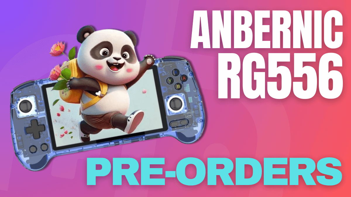 ANBERNIC RG556 ブラック ANBERNIC RG556 Retro Handheld Game Console | Mechdiy