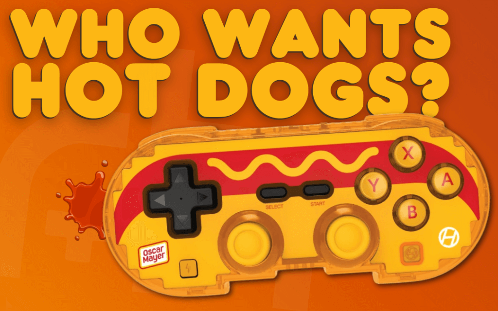 Hyperkin Pixel Art LE Hot Dog Controller