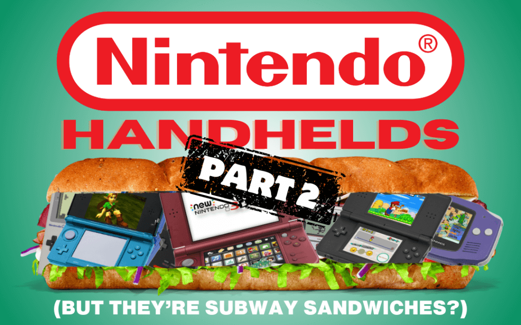 Nintendo Subway Sandwiches Part 2