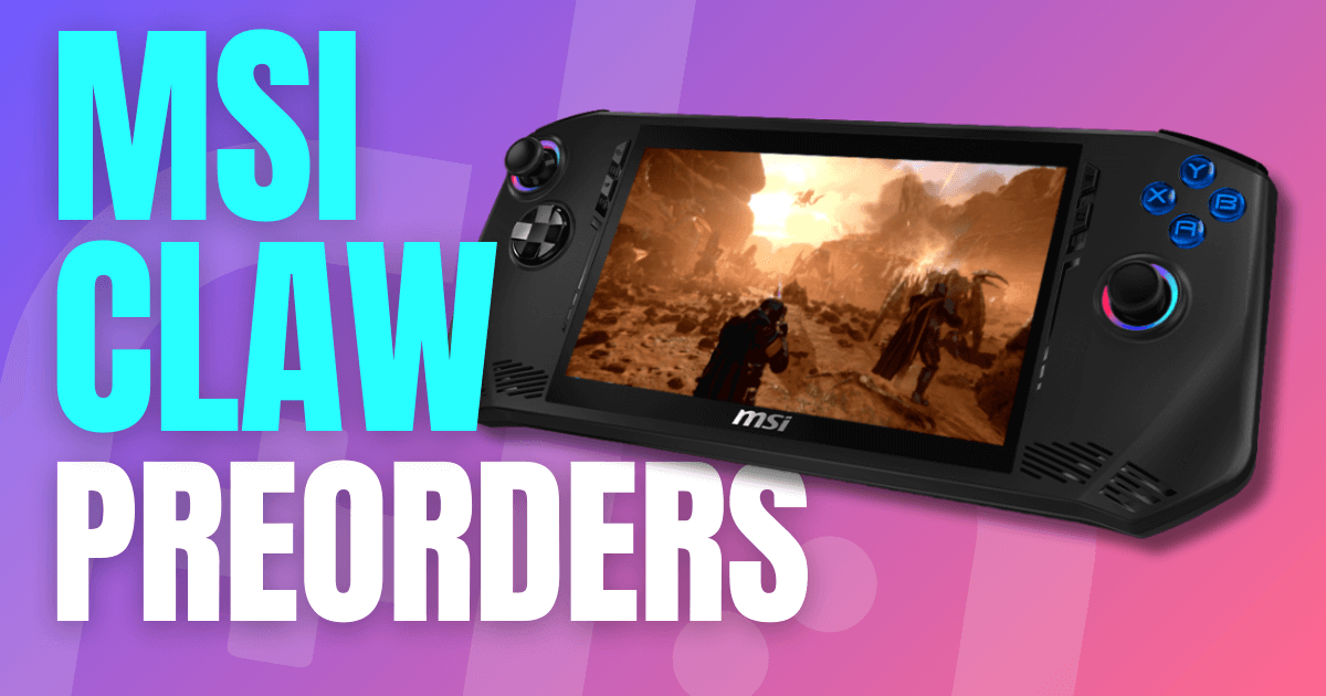 The MSI Claw Is Now up for Preorder | Retro Handhelds