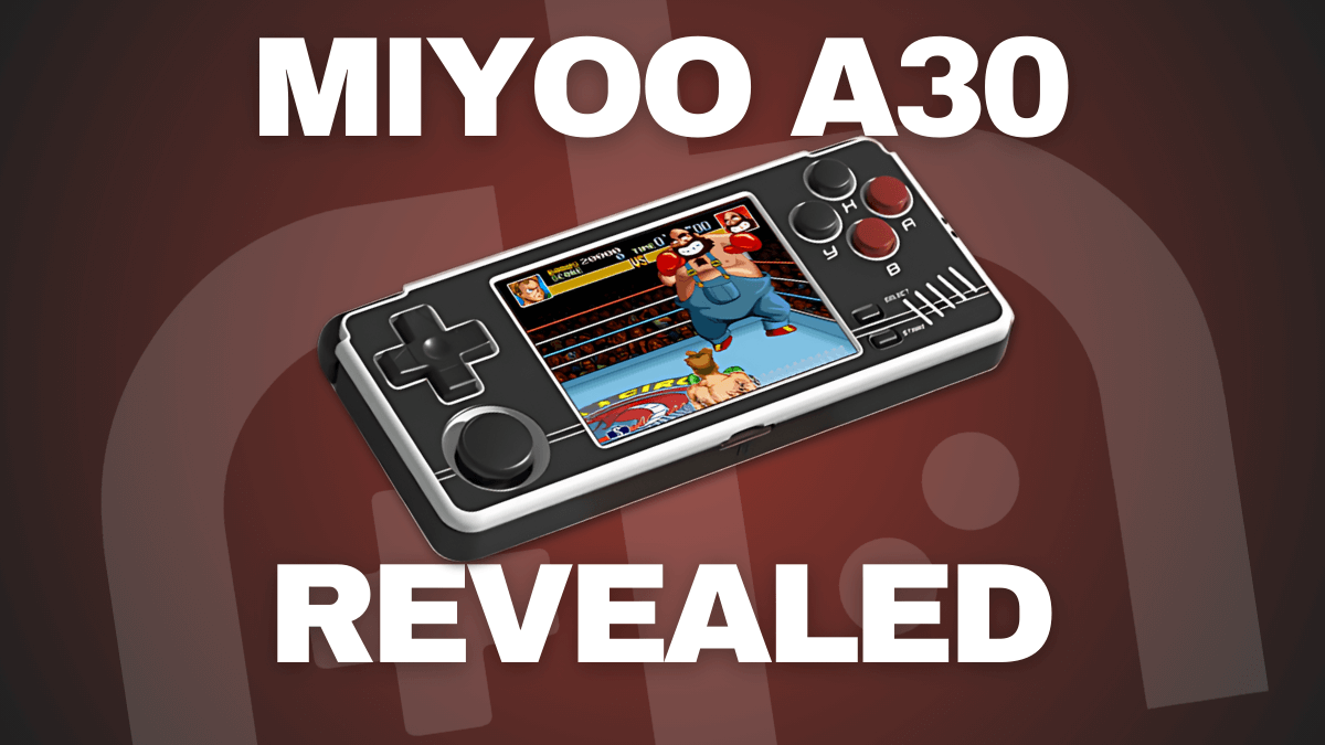 Miyoo Mini A30 Coming in April (Update) - Retro Handhelds