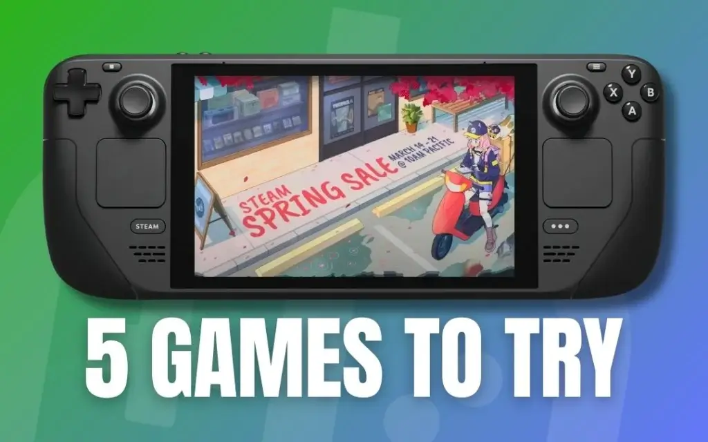 Steam Spring Sale - 5 Games to Try 1080 x 675