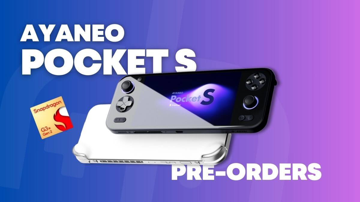 AYANEO Pocket S Pre-Orders are Live! - Retro Handhelds