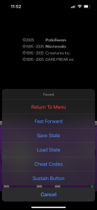Menu Settings - Retro Handhelds Emulation Options