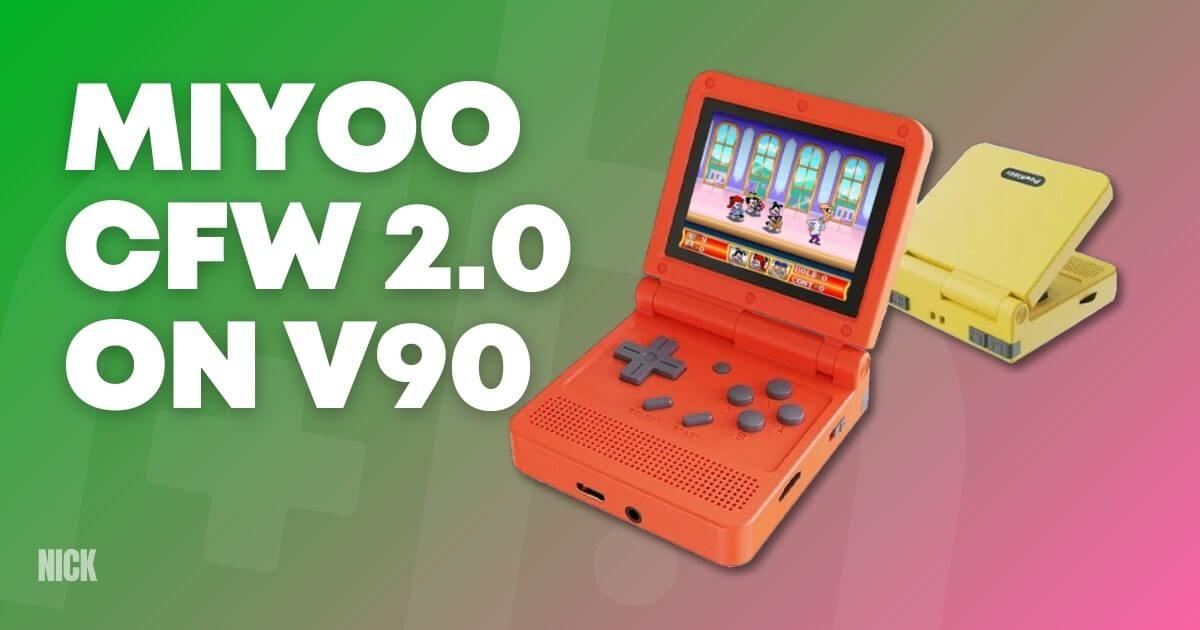 V90 Miyoo CFW: You've Got a Perfectly Good Clamshell at Home