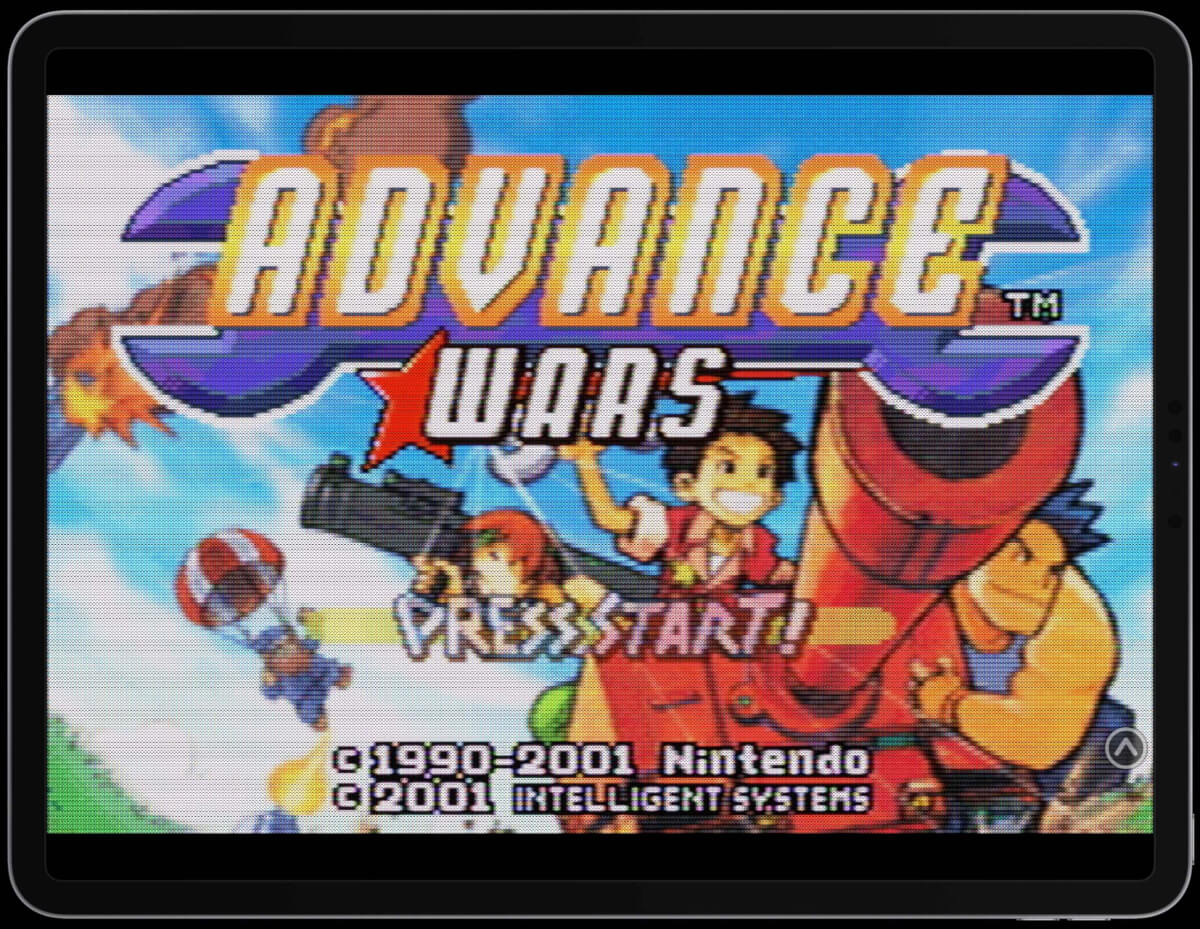 GBA Shader applied in RetroArch on iPhone and iPad - Retro Handhelds GBA Shader applied in RetroArch on iPhone and iPad