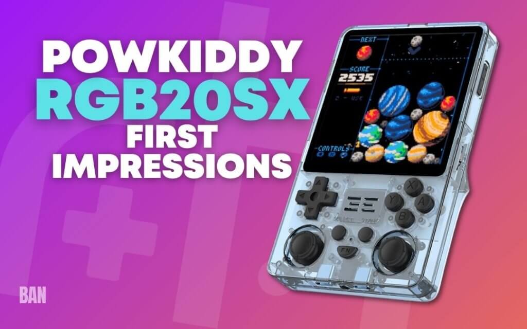 Powkiddy RGB20SX First Impressions 1080x675 - Retro Handhelds Powkiddy RGB20SX First Impressions