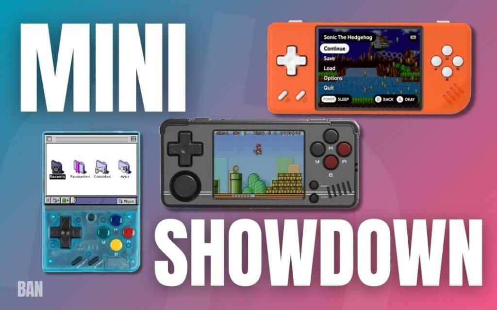 RG28XX Miyoo A30 vs Mini V4 A 28-inch Shootout