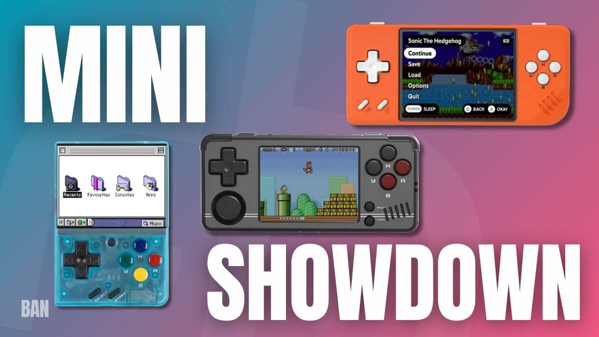 RG28XX, Miyoo A30, vs. Mini V4: A 2.8-inch Shootout - Retro Handhelds