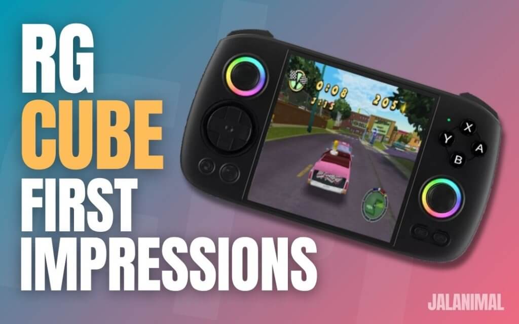 Anbernic RG Cube First Impressions 1080 x 1080 px
