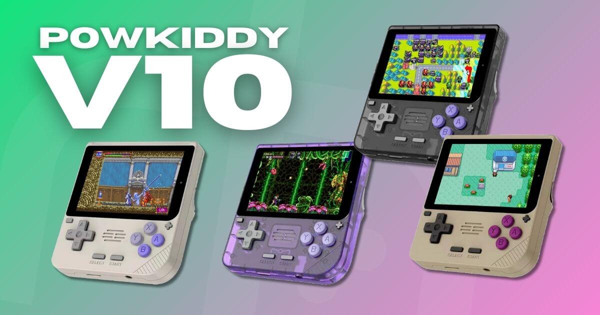 Powkiddy V10 Brings Back the RK3326 [UPDATED] - Retro Handhelds