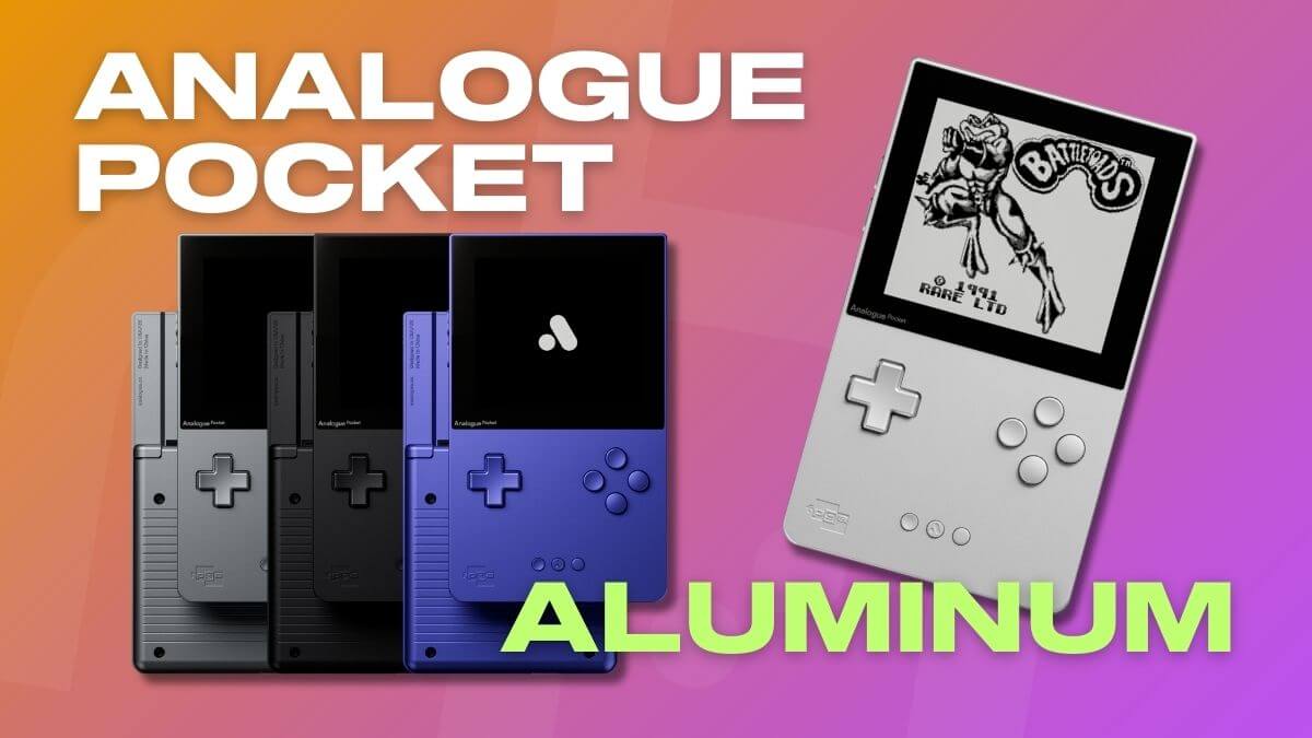 analogue pocket aluminum edition noir