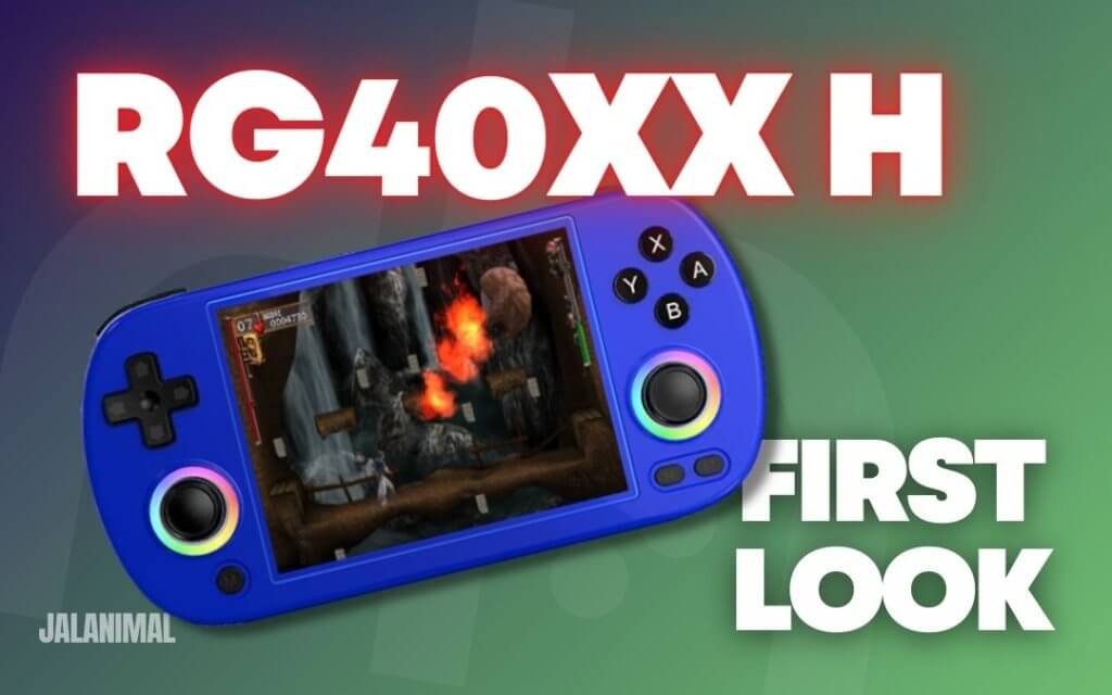 Anbernic RG40XX H First Impressions