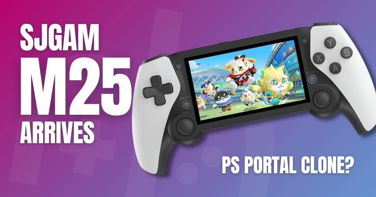 SJGAM　M25　レトロゲーム　エミュレーター Amazon | M25 レトロハンドヘルドゲーム機 - 2024 3000mAh