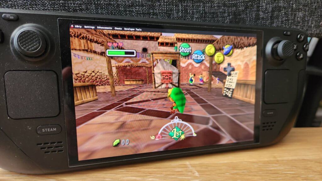 2Ship2Harkinian - The Legend of Zelda Majora's Mask on Steam Deck | Retro Handhelds 2Ship2Harkinian - The Legend of Zelda Majora's Mask on Steam Deck