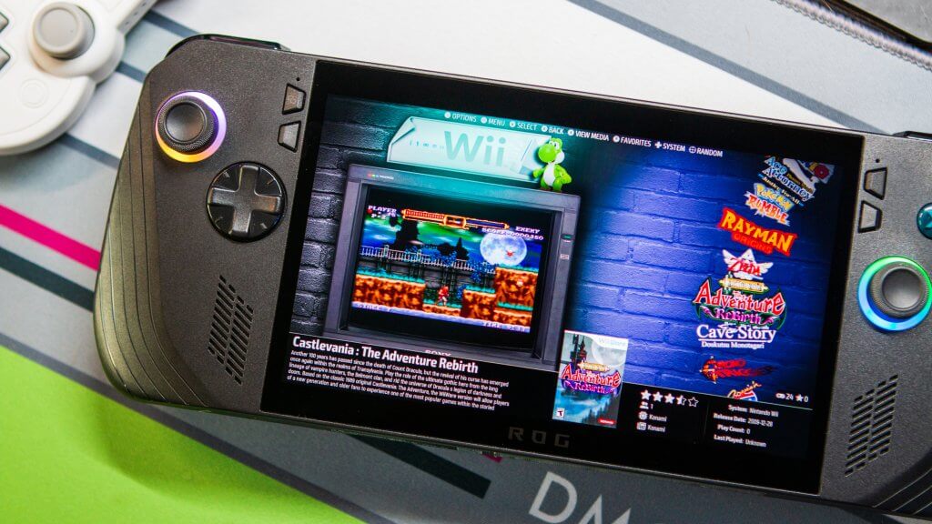 ASUS ROG Ally X Review - ES-DE - Wii - 2 | Retro Handhelds ASUS ROG Ally X Review - ES-DE - Wii - 2