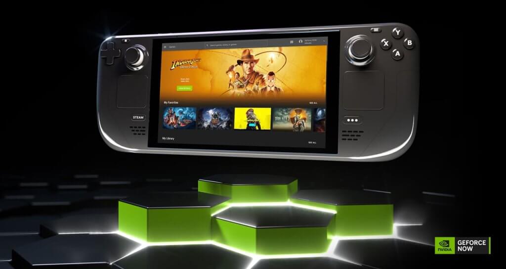 GeForce Now for Steam Deck official announcement