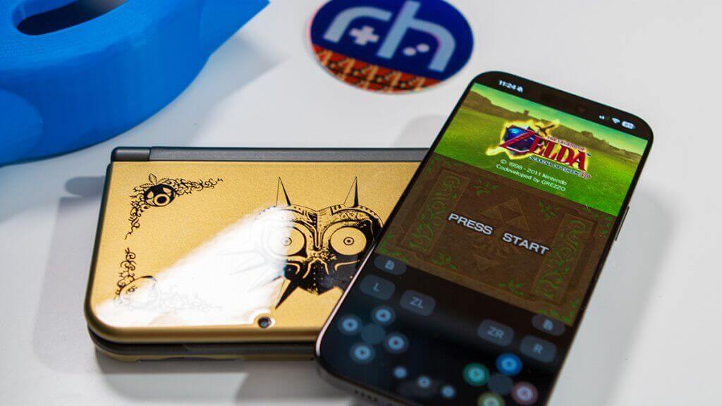 Ocarina of Time 3D - Nintendo 3DS on iPhone 16 Pro Max