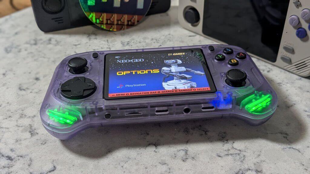 Game_Console_RX6H_EmuElec_Menu