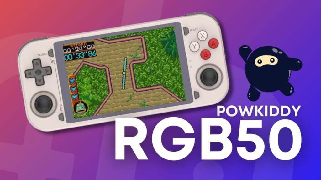 Powkiddy RGB50 Leaked A 32 Plastic RG405M Running Android and Linux