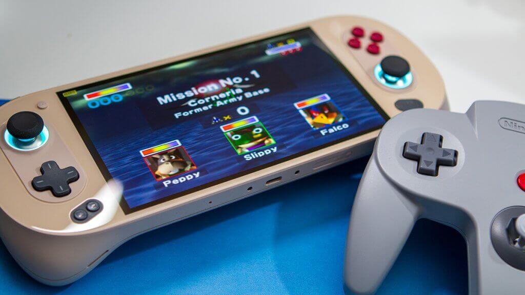 Star Fox 64 on AYANEO Pocket EVO