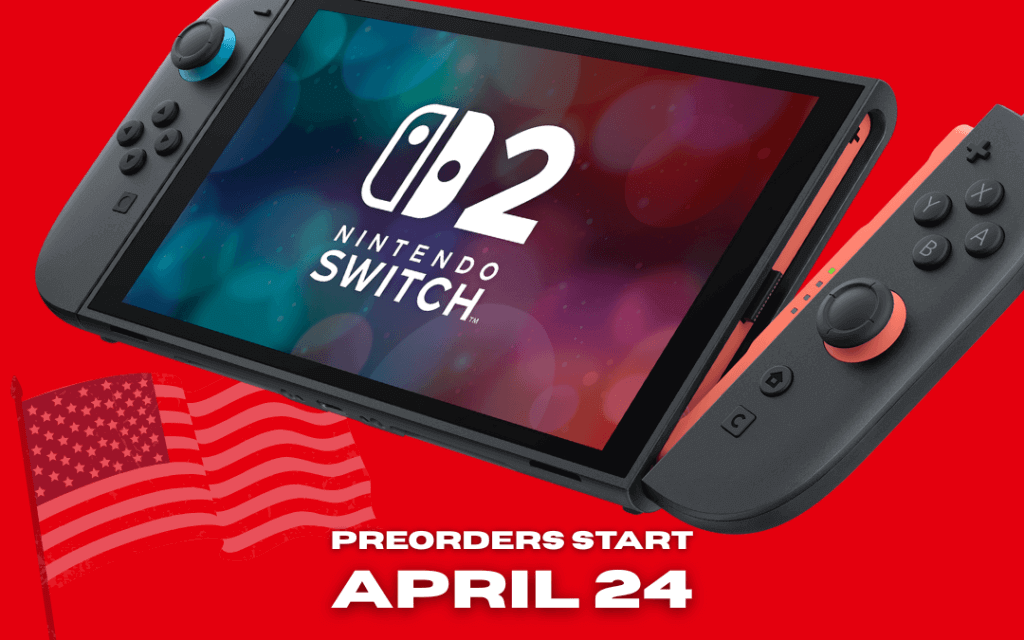 Nintendo Switch 2 Pre-orders Start Next Week in U.S.