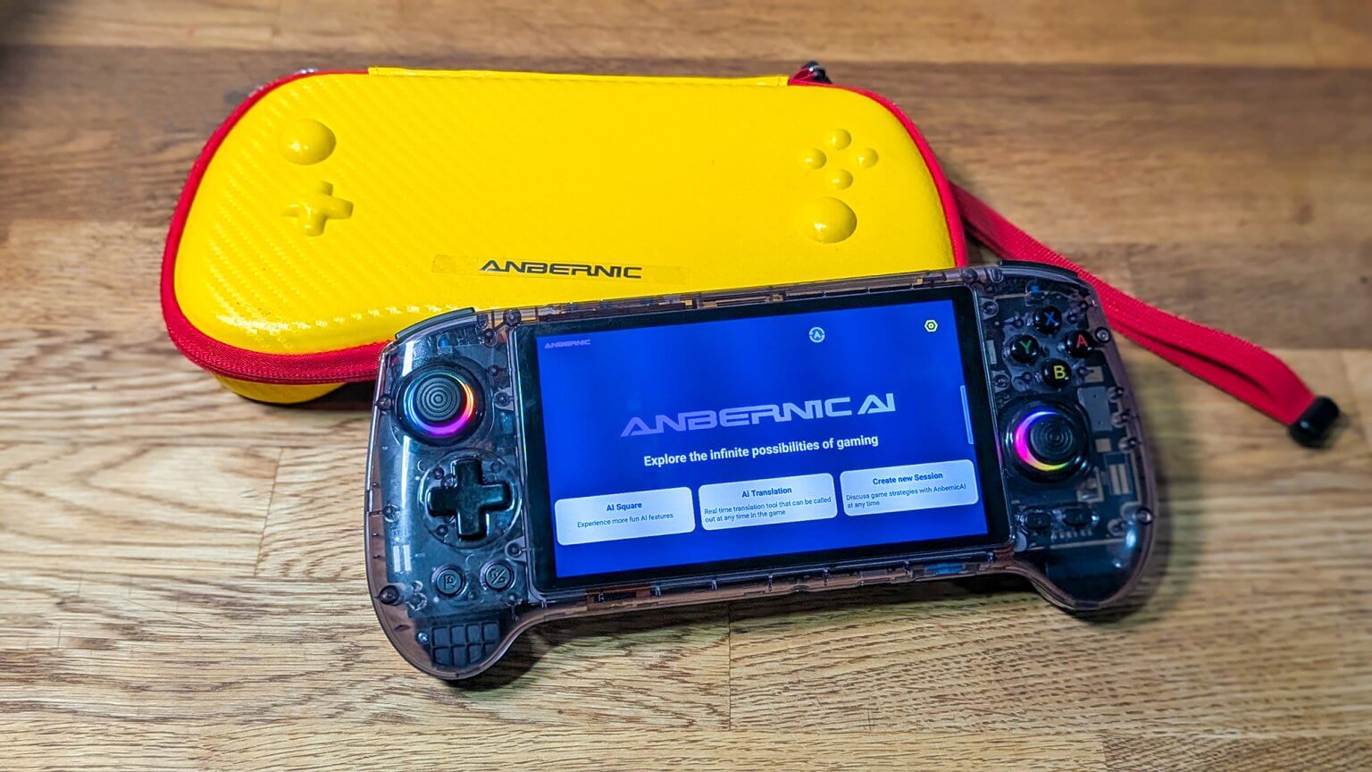 Anbernic AI on the Anbernic RG557 - 16x9