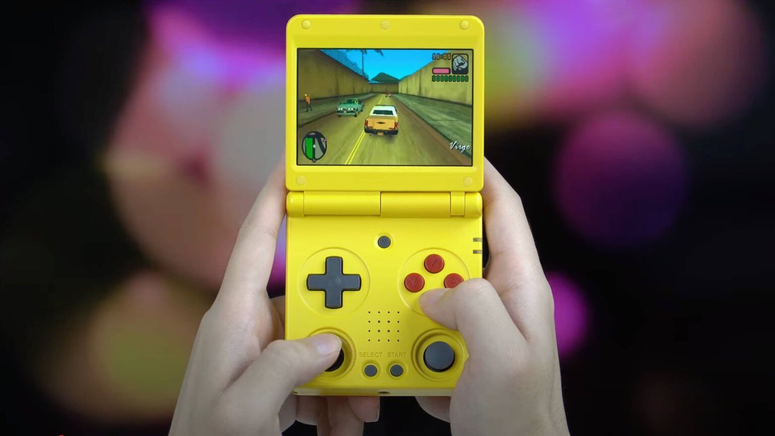 Anbernic RG34XXSP Promo - GTA