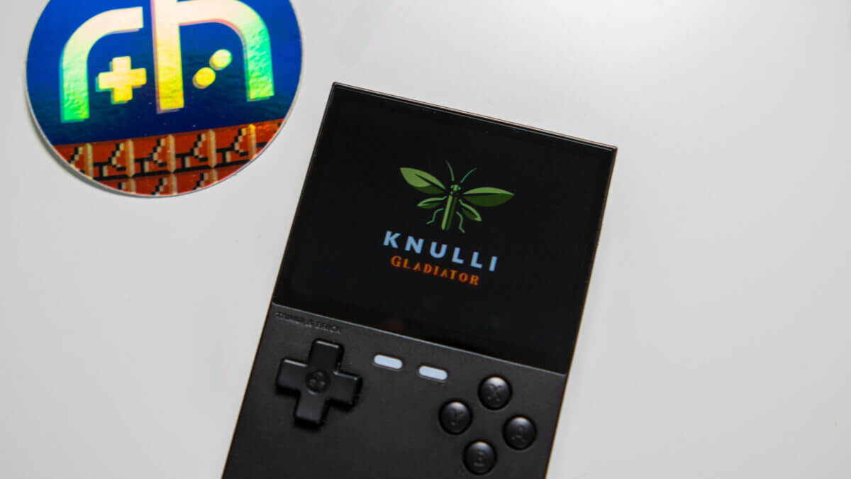 Knulli Gladiator Running on the TrimUI Brick