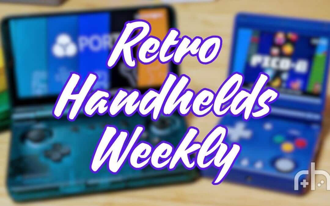 Retro Handhelds Weekly Anbernic RG34XXSP PowKiddy V90S ROCKNIX and More