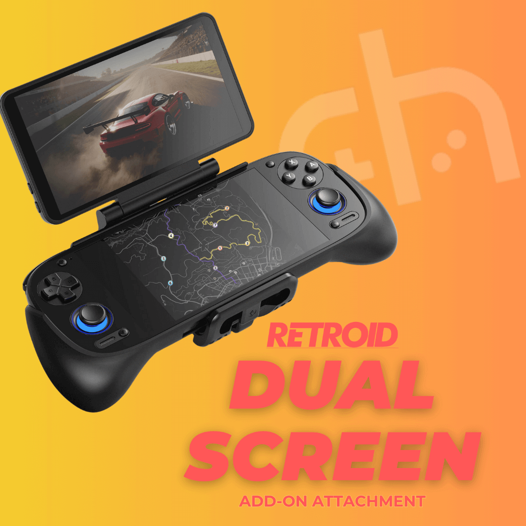 S。Retroid Pocket5とdual screen Dual-screen Gaming Just Got Easier with Retroid's New