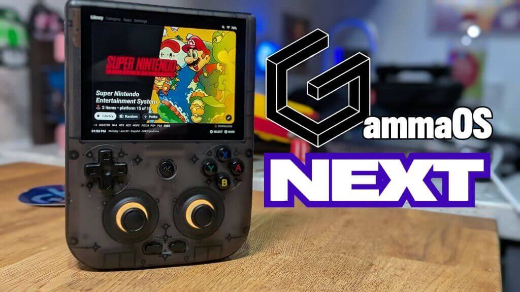 GammaOS Next on the Anbernic RG406V