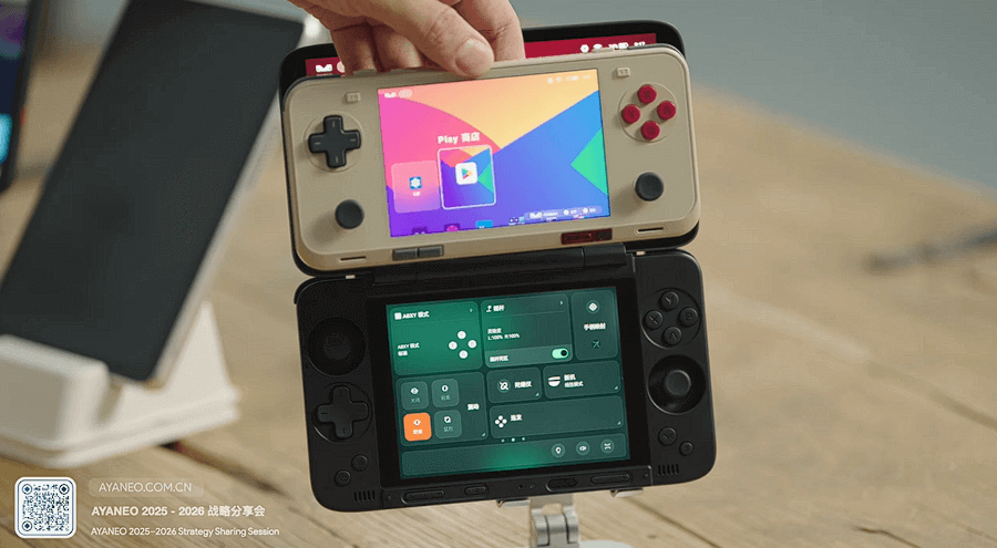 AYANEO Pocket DS - Ace Size Comparison