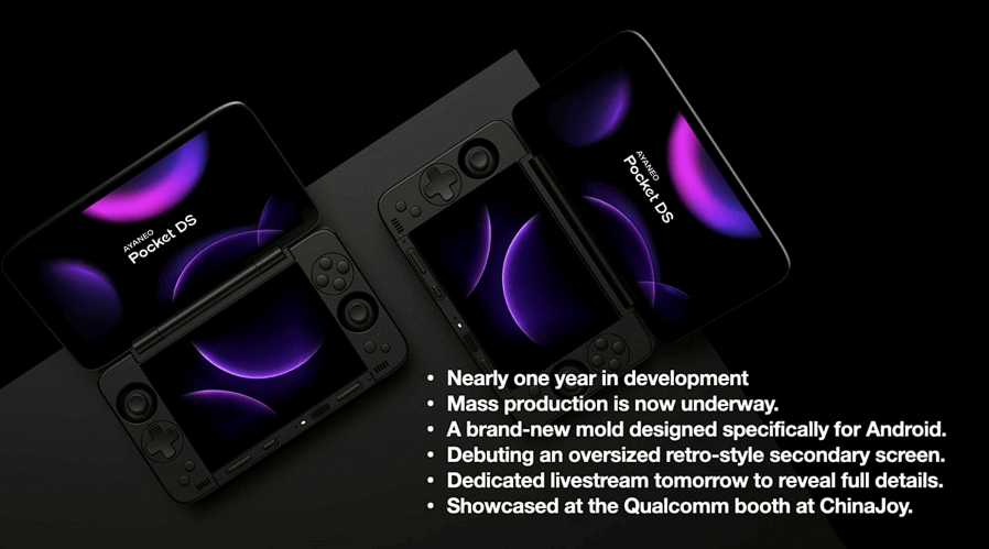 AYANEO Pocket DS - Info Slide