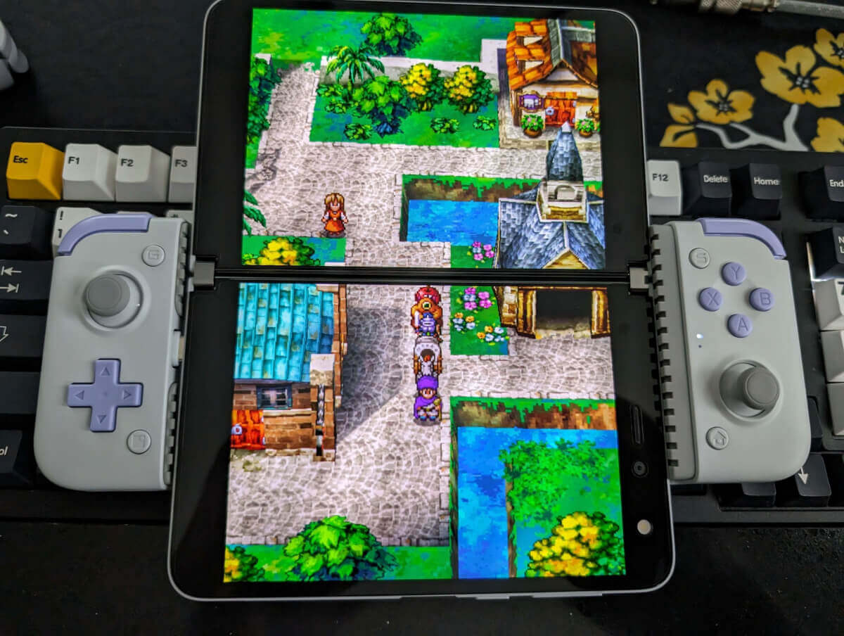 Dragon Quest V with a GameSir X2S