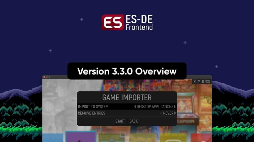 Overview of ES-DE 3.3