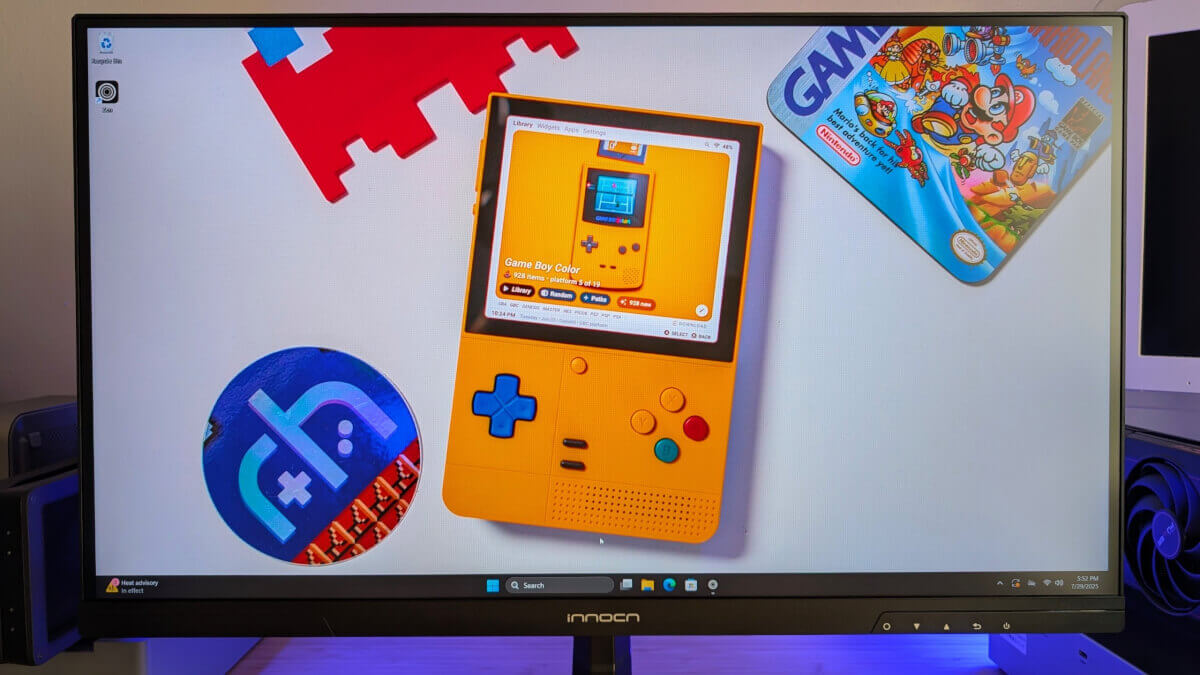 INNOCN 25G2S Gaming Monitor Review - Retroid Pocket Classic