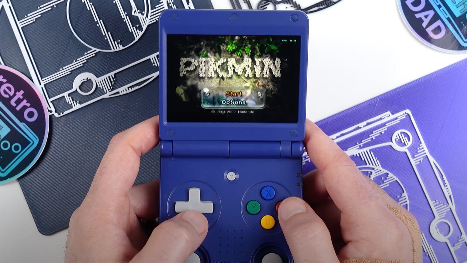 Pikmin for GameCube on Anbernic RG4XXSP