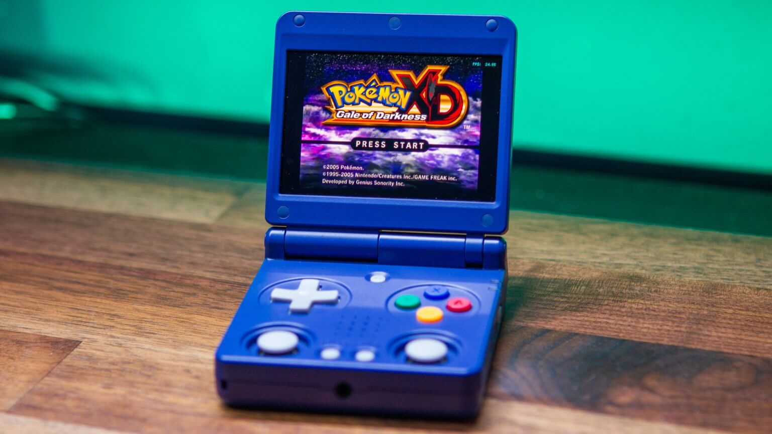 Pokemon XD for GameCube on Anbernic RG34XXSP