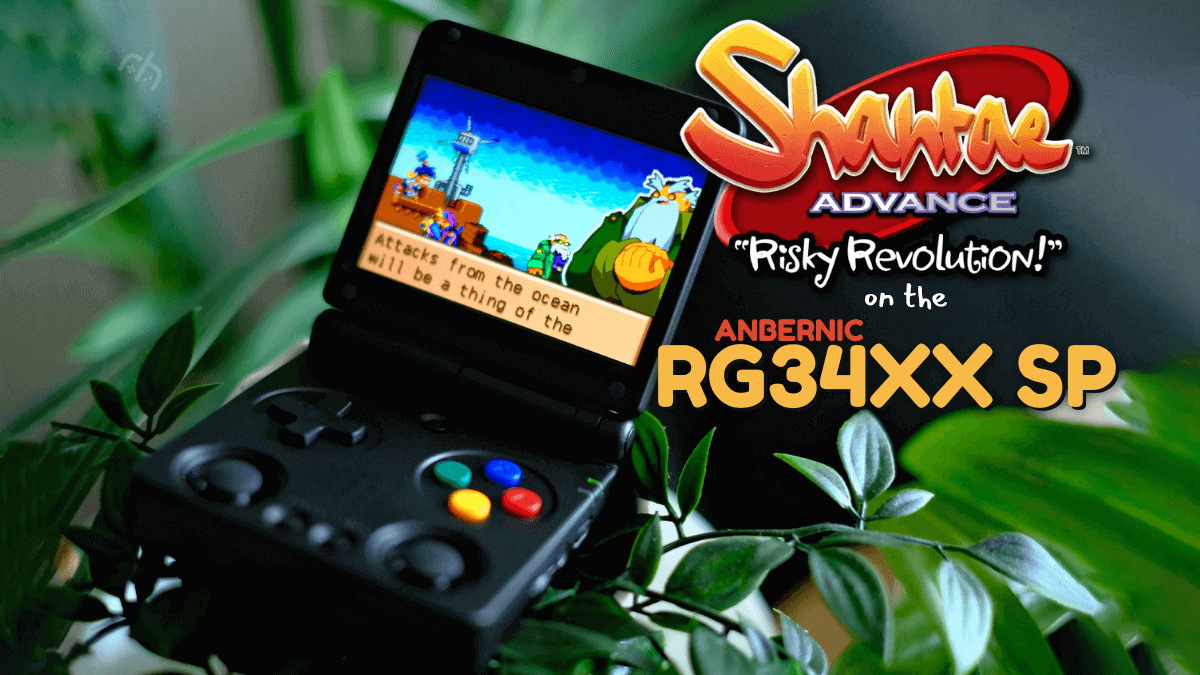 Shantae on RG34XX SP Header FB