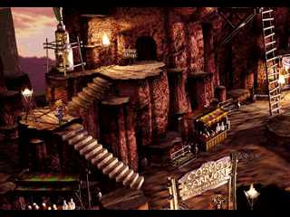 Final Fantasy VII Pre-Rendered Background