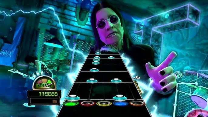 Ozzy in Guitar Hero
