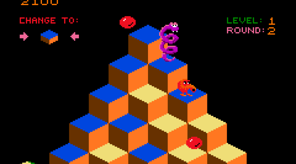 Qbert Arcade Gameplay