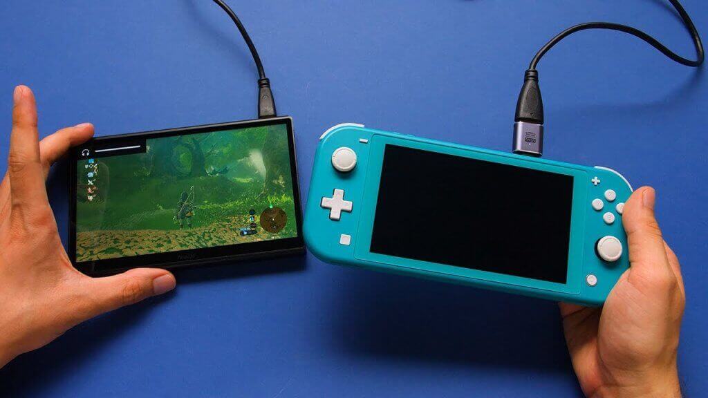 The Super5 with HDMI mod for Switch Lite