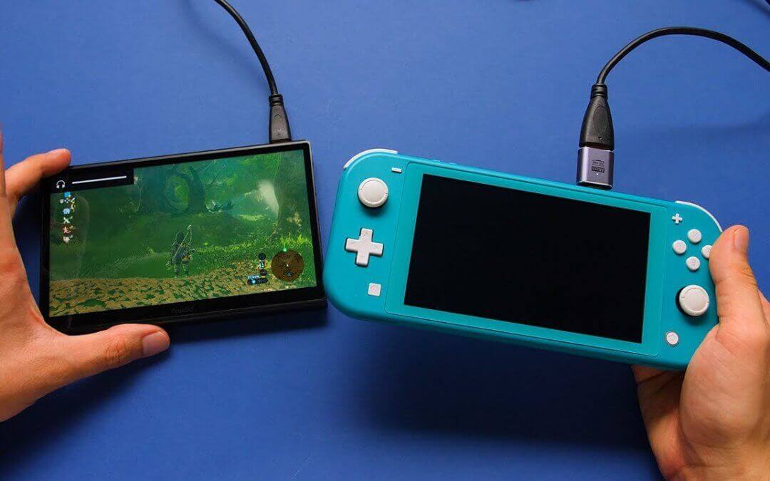 The Super5 with HDMI mod for Switch Lite