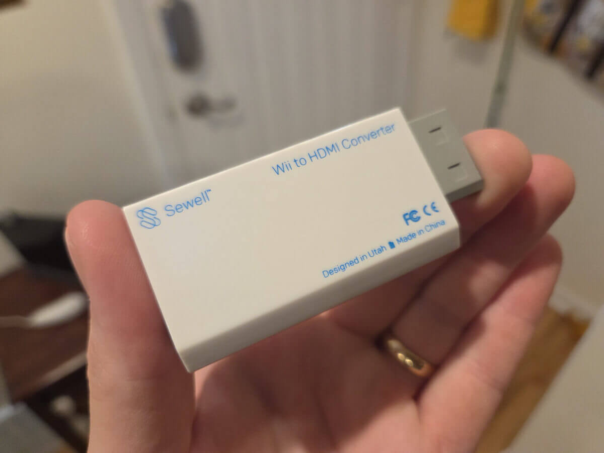 Wii2hdmi adapter