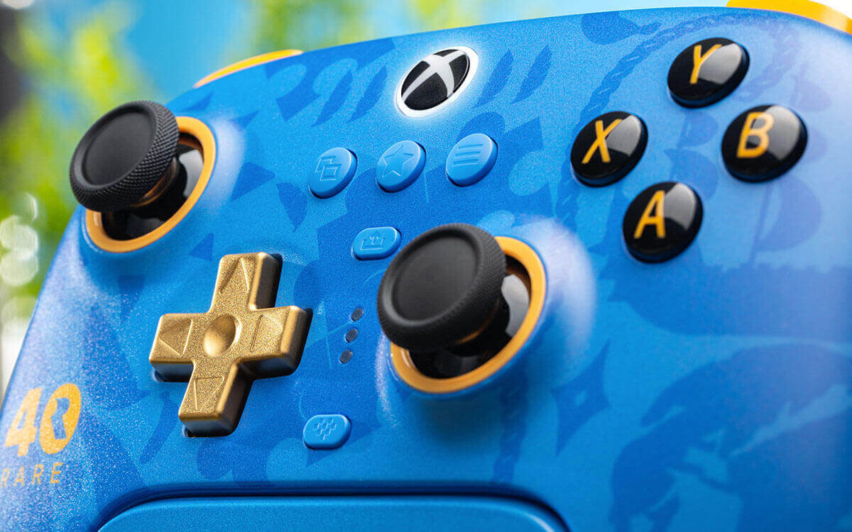8BitDo Ultimate 3-mode Wireless Controller for Xbox - Rare 40th Anniversary