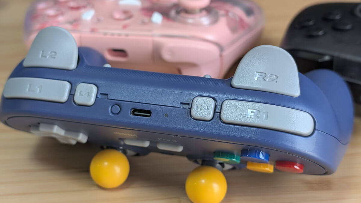 8BitDo Pro 3 Top Buttons